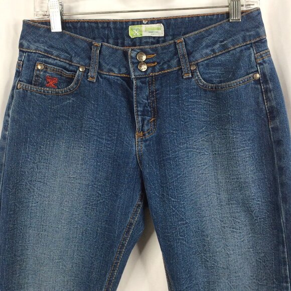 Twenty X Jackson Jeans Womens Size 7/8 Blue Denim Western Rodeo Boot Cut - Picture 3 of 8
